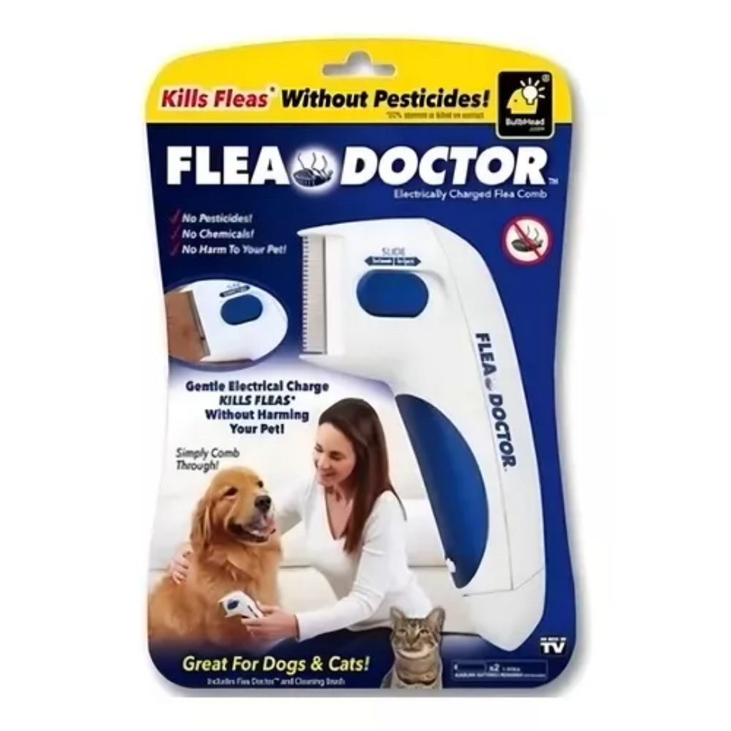 Peine Eléctrico Mata Pulgas