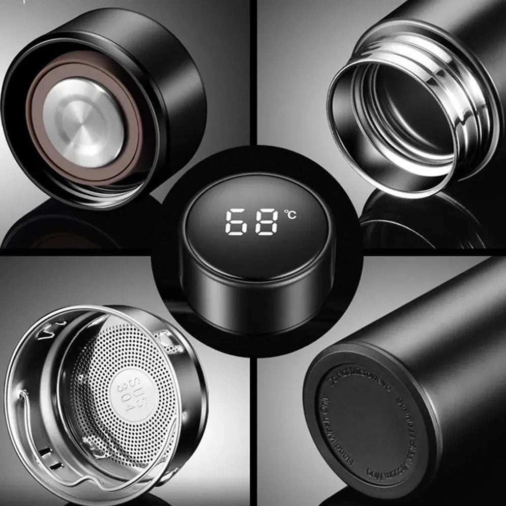 Termo Digital Inteligente | Té, Café, Mate, Bebidas frías